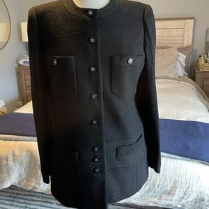 Vintage Chanel Boutique Wool Blazer and Skirt Suit